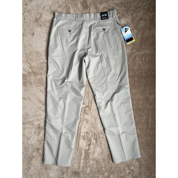 NWT Adidas MCL FltFrnt Khaki Golf Pants Men’s Size 36x34 - Picture 2 of 7